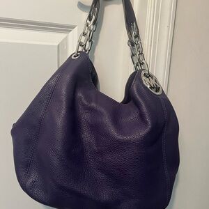 Michael Kors Leather Hobo Bag